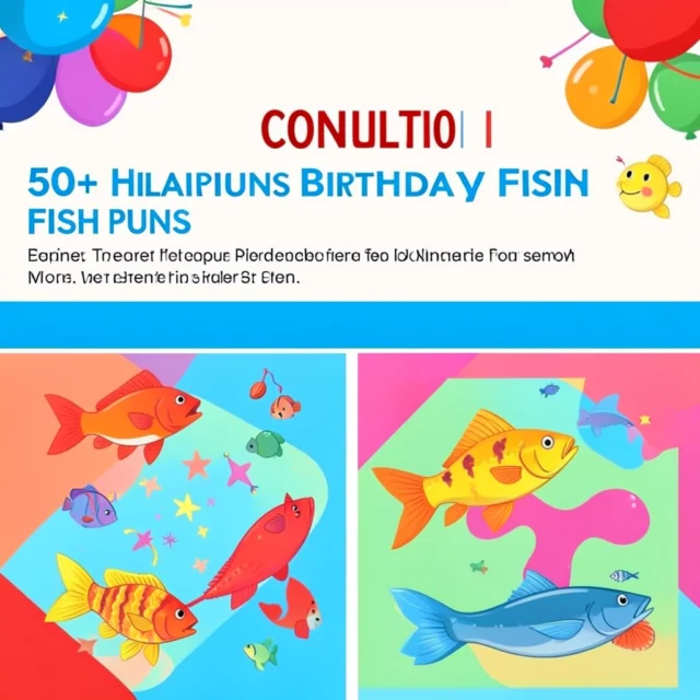 Birthday fish puns