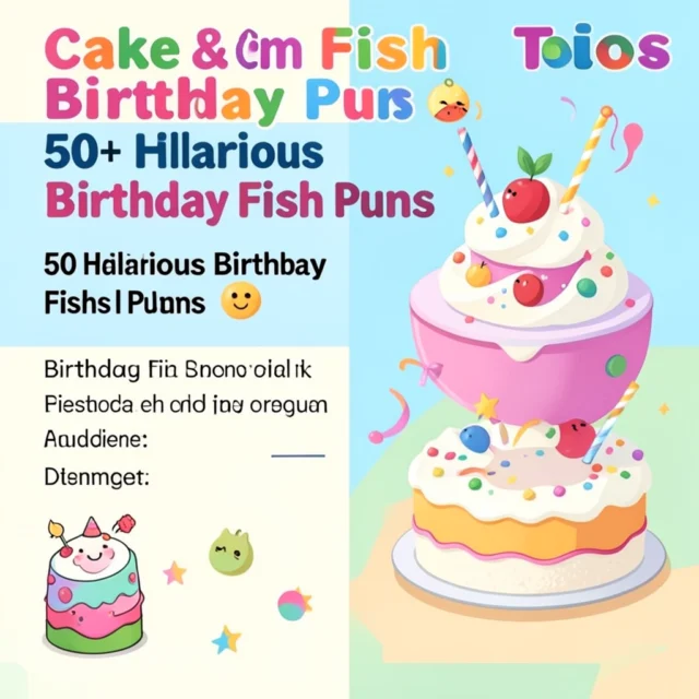 Birthday fish puns